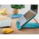 SOPORTE PARA PORTATIL LEITZ ERGO COSY AJUSTABLE 4 ALTURAS COLOR AZUL 310X50X247 MM