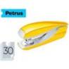 GRAPADORA PETRUS 635 WOW AMARILLA METALIZADA CAPACIDAD 30 HOJAS