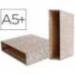 Caja archivador de palanca marca Liderpapel Classic Red Cuarto apaisado