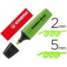 Rotulador Stabilo Boss 70 verde fluorescente