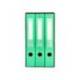 MODULO LIDERPAPEL 3 ARCHIVADORES FOLIO 2 ANILLAS MECANISMO DE PALANCA 52MM VERDE PASTEL