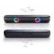 BARRA DE SONIDO Q-CONNECT BLUETOOTH CON ILUMINACION LED Y CONTROL DE VOLUMEN COLOR NEGRO