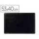 Vade de sobremesa Durable Color Negro Plastico 53x40 cm