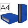 Caja archivador marca Liderpapel de palanca Din A4 documenta Azul