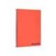Bloc Liderpapel Din A4 wonder cuadrícula 4mm tapa polipropileno 90 gr color rojo.