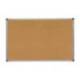 PIZARRA CORCHO ROCADA MARCO ALUMINIO CON CANTONERAS 60X90 CM