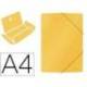 CARPETA LEITZ RECYCLE GOMAS DIN A4 CARTON RECICLABLE 100% AMARILLO