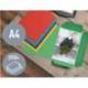 SUBCARPETA LEITZ RECYCLE CON TRES SOLAPAS DIN A4 CARTON 100% RECICLABLE AZUL