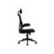SILLA Q-CONNECT ERGONOMICA PAL ERMO MALLA BASE NYLON ALT MAX 1300 ANC 610 PROF 600 RUEDAS PREMIUM COLOR NEGRO
