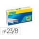 GRAPAS RAPID 23/8 MM GALVANIZADA CAJA DE 1000 UNIDADES