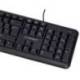TECLADO Q-CONNECT CON CABLE 1,35 MT COLOR NEGRO
