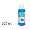 PINTURA ACRILICA LIDERPAPEL BOTE DE 80 ML CIAN
