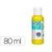PINTURA ACRILICA LIDERPAPEL BOTE DE 80 ML AMARILLO