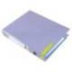 CARPETA DE 2 ANILLAS 25 MM MIXTAS LIDERPAPEL DIN A4 COLOR VIOLETA CARTON FORRADO