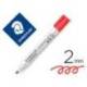 ROTULADOR STAEDTLER LUMOCOLOR 351 PARA PIZARRA BLANCA PUNTA REDONDA 2 MM RECARGABLE COLOR ROJO
