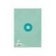 RECAMBIO LIDERPAPEL DIN A4 ANTARTIK 80 HOJAS 90G/M2 CUADRO 5 MM 4 TALADROS 1 BANDA MARCO COLOR MENTA