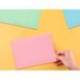 TARJETA LIDERPAPEL PARA ESTUDIAR RAYADA CARTULINA DE COLORES 170 GR/M2 100X150MM PAQUETE DE 200 UNIDADES