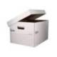 CAJON CONTENEDOR LIDERPAPEL CARTON AUTOMATICO PARA 3 CAJASARCHIVO DEF. FOLIO / 4 ARCHIVADORES A-Z 387X333X260MM