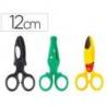 Tijera escolar marca Liderpapel 12 cm