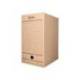 CAJA ARCHIVO DEFINITIVO LIDERPAPEL FOLIO DOBLE ANCHO CARTON RECICLADO 400G/M2 LOMO 200 MM KRAFT 367X200X251 MM