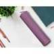 ESTUCHE PORTATODO LIDERPAPEL SLIM CILINDRICO 220X45MM MORADO EMPOLVADO