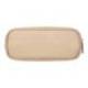 ESTUCHE PORTATODO LIDERPAPEL CLASSIC OVALADO 2 CREMALLERAS CON BOLSILLO DELANTERO 210X90MM CREMA