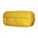 ESTUCHE PORTATODO LIDERPAPEL CLASSIC OVALADO 2 CREMALLERAS CON BOLSILLO DELANTERO 210X90MM AMARILLO