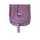ESTUCHE PORTATODO LIDERPAPEL CLASSIC OVALADO 2 CREMALLERAS CON BOLSILLO DELANTERO 210X90MM MORADO EMPOLVADO