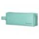 ESTUCHE PORTATODO LIDERPAPEL CLASSIC RECTANGULAR CON ASA 2 CREMALLERAS 210 X80MM VERDE MANZANA