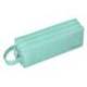 ESTUCHE PORTATODO LIDERPAPEL CLASSIC RECTANGULAR CON ASA 2 CREMALLERAS 210 X80MM VERDE MANZANA