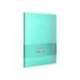 CUADERNO CON GOMILLA ANTARTIK NOTES TAPA DURA A4 HOJAS PUNTOS ROSA Y TURQUESA 100 HOJAS 80 GR FSC