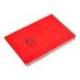 CUADERNO CON GOMILLA ANTARTIK NOTES TAPA DURA A4 HOJAS LISAS ROJO 100 HOJAS 80 GR FSC
