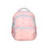 MOCHILA ESCOLAR LIDERPAPEL MULTIBOLSILLO INFANTIL RAINBOWS ROSA 350X110X270 MM