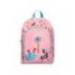 MOCHILA ESCOLAR LIDERPAPEL INFANTIL SAFARI DISEÑO CEBRA ROSA 330X100X250 MM