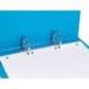 Carpeta 2 Anillas Liderpapel A5 Color Azul 40 mm