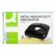 TALADRADOR Q-CONNECT KF14217 NEGRO ABERTURA 2 MM CAPACIDAD 20 HOJAS