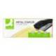 GRAPADORA Q-CONNECT KF14211 METALICA NEGRA CAPACIDAD 20 HOJAS