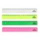 REGLA LIDERPAPEL PLASTICO 16 CM CUBILETE CON 100 UNIDADES COLORES SURTIDOS