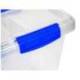 CONTENEDOR PLASTICO PLASTICFORTE N 7 TRANSPARENTE CON TAPA 61L 73X41X32 CM