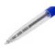 BOLIGRAFO Q-CONNECT RETRACTIL CON CLIP DISEÑO FINO TINTA ACEITE 0,7 MM COLOR AZUL