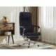 SILLA Q-CONNECT DIRECCION RAVENNA MALLA BASE METALICA ALT MAX 1300 ANC 670 PROF 730 MM RUEDAS PREMIUM COLOR NEGRO