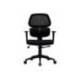 SILLA Q-CONNECT OFICINA ANCONA MALLA BASE METALICA ALT MAX 1110 ANC 660 PROF 590 RUEDAS PREMIUM COLOR NEGRO