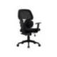 SILLA Q-CONNECT OFICINA ANCONA MALLA BASE METALICA ALT MAX 1110 ANC 660 PROF 590 RUEDAS PREMIUM COLOR NEGRO