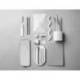 ESTUCHE PORTATODO ANTARTIK PRISMA SILICONA SOFT RECTANGULAR 185X50X75 MM GRIS