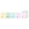 CUADERNO ESPIRAL OXFORD EUROPEANBOOK 5 LIVE&GO TAPA PLASTICO DIN A4+ 120 HOJAS CUADRO 5 MM COLORES PASTEL