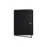 VITRINA DE ANUNCIOS BI-OFFICE NEW GEN MAGNETICA ACERO LACADO 9XA4 PARA INTERIOR COLOR NEGRO 696X933X36 MM