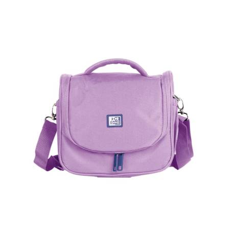 BOLSA ISOTERMICA OXFORD B-FOODIE RPET COLOR LAVANDA 220X250X160 MM