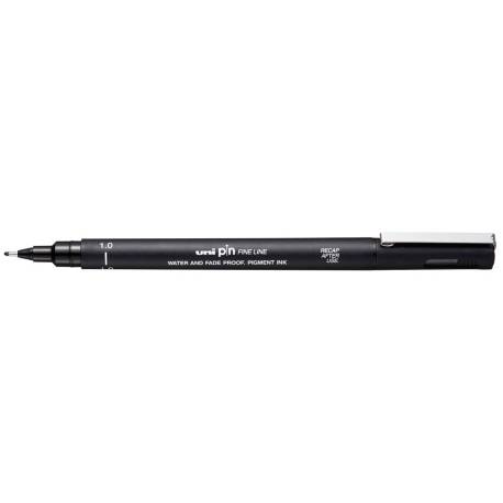 ROTULADOR UNIBALL PIN CALIBRADO MICROMETRICO 1 MM COLOR NEGRO