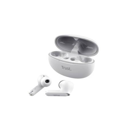 AURICULARES TRUST YAVI ENC INALAMBRICO BLUETOOTH USB-C COLOR BLANCO