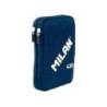 PLUMIER ESCOLAR MILAN 430 SINCE 1918 DOBLE CON ACCESORIOS COLOR AZUL 195X50X130 MM